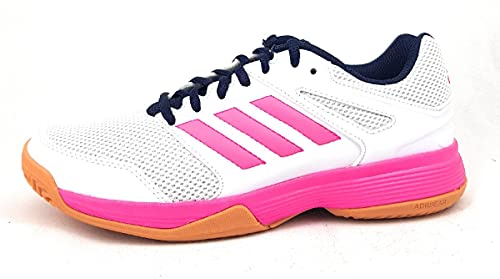 Adidas Damen Speedcourt Volleyball-Schuh, Ftwwht Shopnk Conavy, Ftwwht Shopnk Conavy, 39 1/3,39 1/3 EU