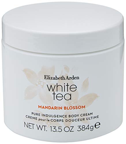 Elizabeth Arden White Tea Mandarin Blossom – Body Cream femme/women, 400 ml, fruchtige Körpercreme mit floraler Note, ausgewählte Inhaltsstoffe & edles Design, pflegende Bodylotion