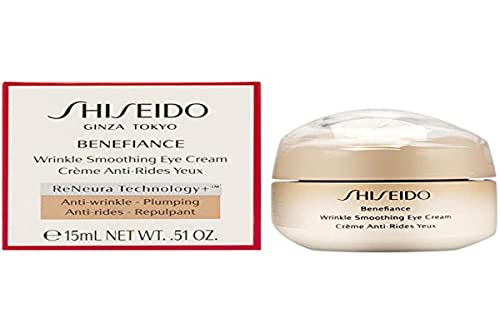 Shiseido Benefiance Wrinkle Smoothing Augencreme, 15 ml