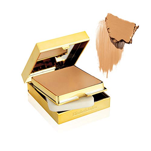Elizabeth Arden Flawless Finish – Foundation Sponge-On Cream Make-up, in Toasty Beige, 23 g, Grundierung mit Diamantstaub für Frauen, bis zu 12 h Halt, cremige Textur