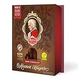 Reber Mozart-Kugeln Dark Chocolate – 6er Packung – Echte Reber Mozart-Kugeln aus Zartbitter-Schokolade, Marzipan und Nougat, vegan - 1 x 120 g