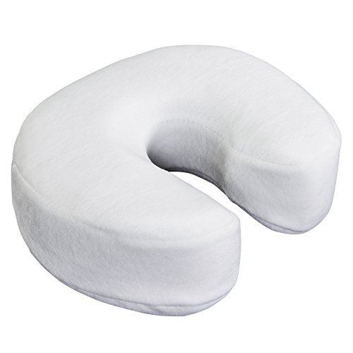 EARTHLITE Massage Memory Foam Gesichtskissen - Massageliegen- & Massagestuhlkissen für Kopfstützen (mit Waschbarer Fleeceüberzug)