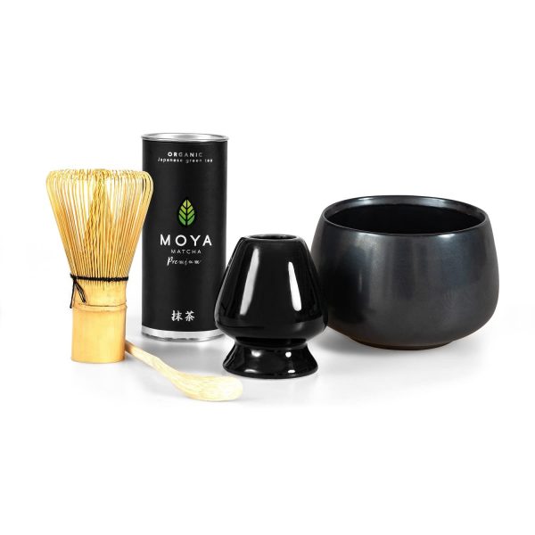 Moya Matcha Set 5-teiliges Premium Matcha Organischer Grüntee Pulver. RelaxOne