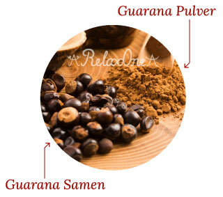 Guarana powder. Guarana seeds. RelaxOne